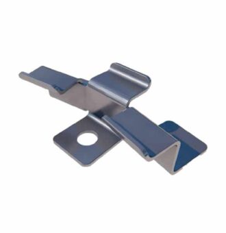 Stainless steel decking clip