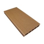 Teak decking grooved side