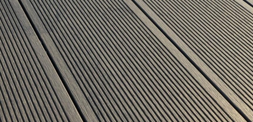 Grooved Side Double Sided Composite Decking in 6 colours