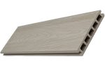stone grey wood effect composite decking