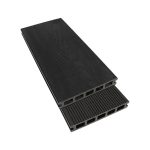 Black composite decking double sided